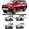 imageAPS 5in Stainless Steel Black Running Boards Compatible with Toyota 4Runner 20142024 SR5 ampamp 1424 TRD Pro ampamp 1724 TRD OffRoad Nerf Bars Side StepsStainless Steel Black