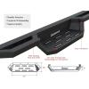 imageAPS Aluminum Drop Steps Running Boards for Selected Toyota Tacoma Double Cab Crew Cab Side Armor Drop StepIATIIT058BAluminum Black