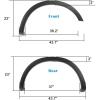 imageAPS Fender Flares Compatible with Ford F150 20042008 Injection Moulding Wheel Flares OE Style
