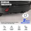 imageAPS Rear Trailer Hitch 2 inch Towing Hitch Receiver Class 3 Hitch Cover Included Compatible with Toyota Highlander 20142019