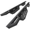 imageAPS Aluminum Drop Steps Running Boards for Selected Toyota Tacoma Double Cab Crew Cab Side Armor Drop StepIATIIT058BAluminum Black