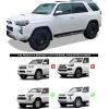 imageAPS 6inch Black Stainless Steel Powder Coated Flat Style Running Boards Side Bars Side Steps Compatible with Toyota 4Runner 20102016 Trail ampamp 1724 TRD OffRoad ampamp 20142024 SR5