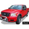 imageAPS Running Boards Nerf Bars Side Steps Step Bars Compatible with Ford F150 20042008 SuperCrew Cab Exclude 04 Heritage Edition Silver 5in 304 Stainless SteelAluminum Silver