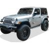 imageAPS Running Boards Nerf Bars Side Steps Step Bars Compatible with Jeep Wrangler JK 20072018 2Door Factory Sidesteps or Rock Rails Have to Be Removed Stainless Steel Black Powder Coated 6inPolished