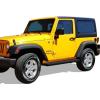 imageAPS Running Boards Nerf Bars Side Steps Step Bars Compatible with Jeep Wrangler JK 20072018 2Door Factory Sidesteps or Rock Rails Have to Be Removed Stainless Steel Black Powder Coated 6inStainless Steel Black