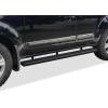 imageAPS Running Boards Nerf Bars Side Steps Step Bars Compatible with Nissan Pathfinder 20052012 Silver 5in 304 Stainless SteelAluminum Black