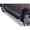 imageAPS Running Boards Nerf Bars Side Steps Step Bars Compatible with Nissan Pathfinder 20052012 Silver 5in 304 Stainless SteelAluminum Silver