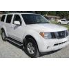 imageAPS Running Boards Nerf Bars Side Steps Step Bars Compatible with Nissan Pathfinder 20052012 Silver 5in 304 Stainless SteelStainless Steel Polished