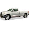 imageAPS Running Boards Nerf Bars Side Steps Step Bars Compatible with Toyota Tundra 20072017 Regular Cab Stainless Steel Black Powder Coated 5 inchesAluminum Silver