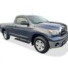 imageAPS Running Boards Nerf Bars Side Steps Step Bars Compatible with Toyota Tundra 20072017 Regular Cab Stainless Steel Black Powder Coated 5 inchesAluminum Black
