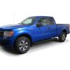 imageAPS Running Boards Side Bars Side Steps Step Bars Compatible with Ford F150 20042014 Super Cab Exclude Heritage Edition Silver 5in 304 Stainless SteelAluminum Black