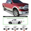 imageAPS Silver 6 inches Running Boards Nerf Bars Side Steps Compatible with Dodge Ram 1500 20092018 Quad CabAluminum Silver