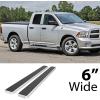 imageAPS Silver 6 inches Running Boards Nerf Bars Side Steps Compatible with Dodge Ram 1500 20092018 Quad CabAluminum Silver