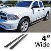imageAPS Silver 6 inches Running Boards Nerf Bars Side Steps Compatible with Dodge Ram 1500 20092018 Quad CabAluminum Silver