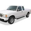 imageAPS Silver 6in 304 Stainless Steel Running Boards Nerf Bars Side Steps Compatible with Ford Ranger Mazda BSeries 19992011 Super Cab 4DoorAluminum Black