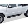 imageAPS Silver 6in 304 Stainless Steel Running Boards Nerf Bars Side Steps Compatible with Ford Ranger Mazda BSeries 19992011 Super Cab 4DoorAluminum Black