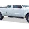 imageAPS Silver 6in 304 Stainless Steel Running Boards Nerf Bars Side Steps Compatible with Ford Ranger Mazda BSeries 19992011 Super Cab 4DoorAluminum Silver