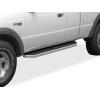 imageAPS Silver 6in 304 Stainless Steel Running Boards Nerf Bars Side Steps Compatible with Ford Ranger Mazda BSeries 19992011 Super Cab 4DoorPolished