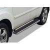 imageAPS Silver 6in 304 Stainless Steel Running Boards Nerf Bars Side Steps Compatible with Honda Pilot 20092015Stainless Steel Polished