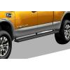 imageAPS Stainless Steel Black Powder Coated 6 inches Running Boards Nerf Bars Side Steps Compatible with Nissan Titan 20042025 Crew Cab Excludes 2016 Models ampamp Titan XD 1625Aluminum Black