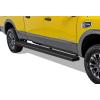 imageAPS Stainless Steel Black Powder Coated 6 inches Running Boards Nerf Bars Side Steps Compatible with Nissan Titan 20042025 Crew Cab Excludes 2016 Models ampamp Titan XD 1625Aluminum Black