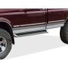 imageAPS Running Boards 6 inches Compatible with Ford FSeries Bronco 19801996 Regular Cab Will Not Fit Factory Reinforced Heavy Duty Frames 304 Stainless Steel Nerf Bars Side Steps Side BarsAluminum Silver