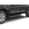 imageAPS Running Boards Nerf Bars Side Steps Step Bars Compatible with Toyota Tundra 20072017 Regular Cab Stainless Steel Black Powder Coated 5 inchesAluminum Black