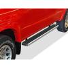 imageAPS Silver 6in 304 Stainless Steel Running Boards Nerf Bars Side Steps Compatible with Ford Ranger Mazda BSeries 19992011 Super Cab 4DoorAluminum Silver