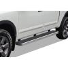 imageAPS Stainless Steel Black Powder Coated 6 inches Running Boards Nerf Bars Side Steps Compatible with Nissan Titan 20042025 Crew Cab Excludes 2016 Models ampamp Titan XD 1625Aluminum Silver