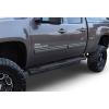 imageAPS 304 Stainless Steel Side Steps Armor Compatible with Chevy Silverado GMC Sierra 1500 2500 3500 20012006 Crew Cab ampamp Classic 07 Nerf Bars Side Steps Side Bars