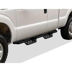 imageAPS 304 Stainless Steel Pocket Steps Running Boards Side Bars Compatible with Ford F250 F350 Super Duty 19992016 Extended Cab
