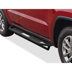 imageAPS 304 Stainless Steel Side Steps Armor Compatible with Jeep Grand Cherokee 20112021 Include 22 WKExclude Limited X ampamp High Altitude ampamp Summit ampamp SRT ampamp SRT8 ampamp Trackhawk ampamp Trailhawk StepsBlack