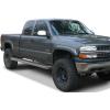 imageAPS 6in 304 Stainless Steel Polished Flat Style Running Boards Side Bars Side Steps Compatible with Chevy Silverado GMC Sierra 1500 2500 19992006 Extended Cab ampamp 2500 HD 3500 ampamp 07 Classic 0106Aluminum Silver