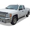 imageAPS 6in 304 Stainless Steel Polished Flat Style Running Boards Side Bars Side Steps Compatible with Chevy Silverado GMC Sierra 1500 2500 19992006 Extended Cab ampamp 2500 HD 3500 ampamp 07 Classic 0106Aluminum Silver