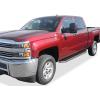 imageAPS Polished Running Boards Compatible with Chevy Silverado GMC Sierra 1500 2500 3500 20012006 Crew Cab ampamp Classic 07 Side Steps Side Bars 6in Wide 304 Stainless SteelPolished