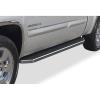 imageAPS 6in 304 Stainless Steel Polished Flat Style Running Boards Side Bars Side Steps Compatible with Chevy Silverado GMC Sierra 1500 2500 3500 20012006 Crew Cab ampamp Classic 07Polished