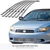 imageAPS Compatible with Scion TC 20052010 Lower Bumper Stainless Steel Chrome Polished 8x6 Horizontal Billet Front Grill Grille Insert T66019S