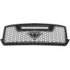 imageAPS Premium Stainless Steel Black Mesh Grille Grill Insert Compatible with Chevy Silverado 1500 2016 2017 2018 ampamp 19 1500 LD Main Upper N19K57367CBlack