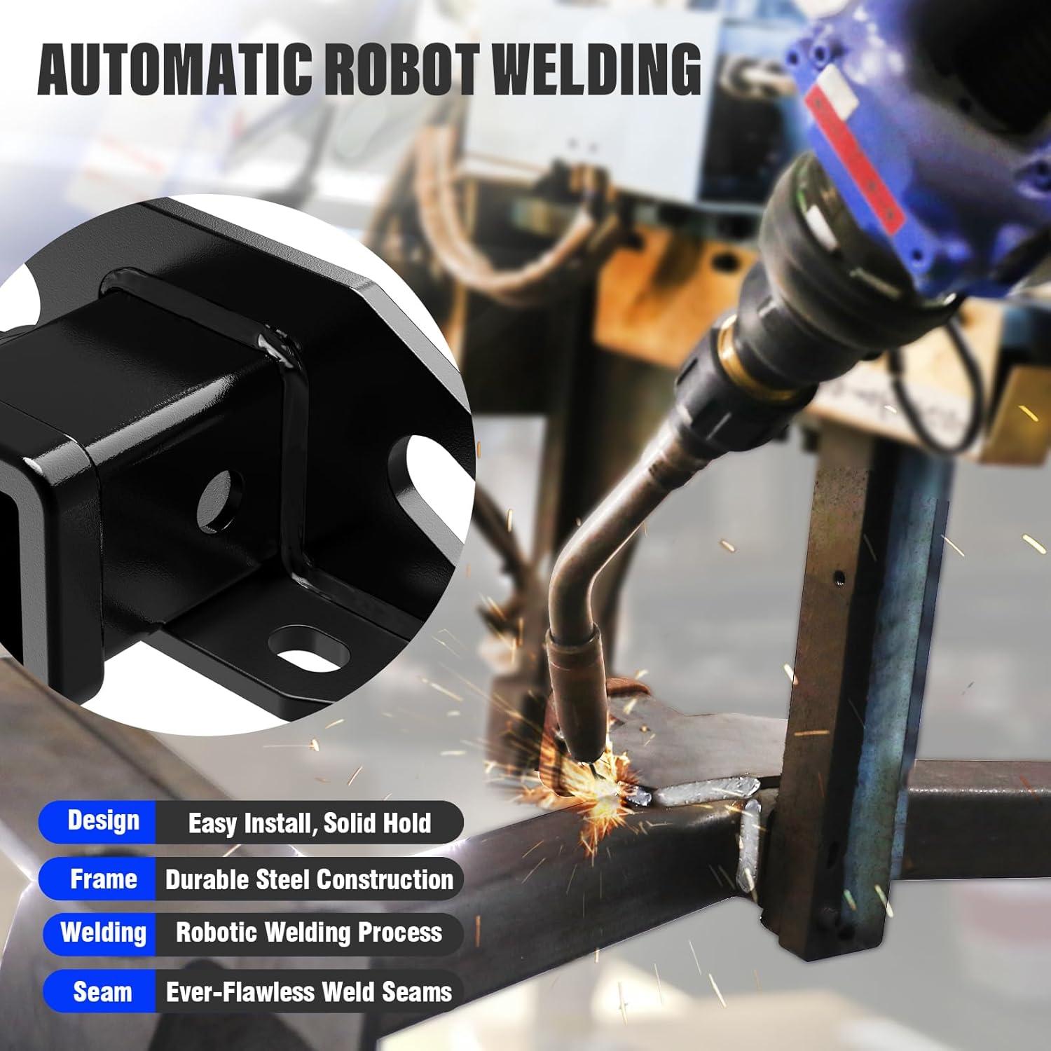 imageAPS Rear Towing Hitch Receiver Class 3 Trailer Hitch Compatible with Toyota RAV4 20062018