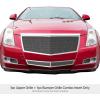 imageAPS Compatible with Cadillac CTS 20082013 ampamp 1114 CTS Coupe Main Upper Lower Bumper Stainless Steel Chrome Mesh Front Grill Grille Insert Combo A77768TChrome