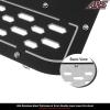 imageAPS Premium Stainless Steel Black Mesh Rivet Studs Grille Grill Insert Compatible with Chevy Silverado 1500 2500 3500 HD 20052006 ampamp 07 Classic Main Upper N19H6756LCBlack