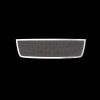 imageAPS Premium Stainless Steel Black Mesh Rivet Studs Grille Grill Insert Compatible with Chevy Silverado 1500 2500 3500 HD 20052006 ampamp 07 Classic Main Upper N19H6756LCChrome