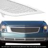 imageAPS Premium Stainless Steel Chrome Mesh Grille Grill Insert Combo Compatible with Cadillac DTS 2006 2007 2008 2009 2010 2011 Main Upper Lower Bumper N19T27017A