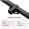 imageAPS Rear Towing Hitch Receiver Class 3 Trailer Hitch Compatible with Chevrolet Express 2500GMC Savana 2500 19962025