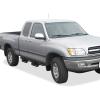 imageAPS Running Boards Nerf Bars Side Steps Step Bars Compatible with Toyota Tundra 20002006 Access Cab Silver Running Board StyleStainless Steel Black