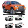 imageAPS Running Boards Side Bars Side Steps Compatible with Toyota 4Runner 20102013 SR5 ampamp 1024 Limited ampamp 1924 Nightshade Edition Silver Running BoardStainless Steel Black
