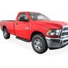imageAPS Running Boards Style Compatible with Dodge Ram 1500 20092018 Regular Cab ampamp Ram 2500 3500 20102025 Nerf Bars Side Steps Side BarsAluminum Black