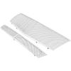 imageAPS Compatible with Cadillac CTS 20082013 ampamp 1114 CTS Coupe Main Upper Lower Bumper Stainless Steel Chrome Mesh Front Grill Grille Insert Combo A77768TChrome