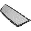 imageAPS Compatible with Chevy Colorado 20152020 Main Upper Stainless Steel Black Mesh Rivet Studs Front Grill Grille Insert S18H7536LC