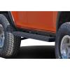 imageAPS Running Boards Side Bars Side Steps Compatible with Toyota 4Runner 20102013 SR5 ampamp 1024 Limited ampamp 1924 Nightshade Edition Silver Running BoardStainless Steel Black
